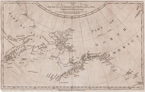 Chart of Norton Sound and of Bhering's Strait  1790